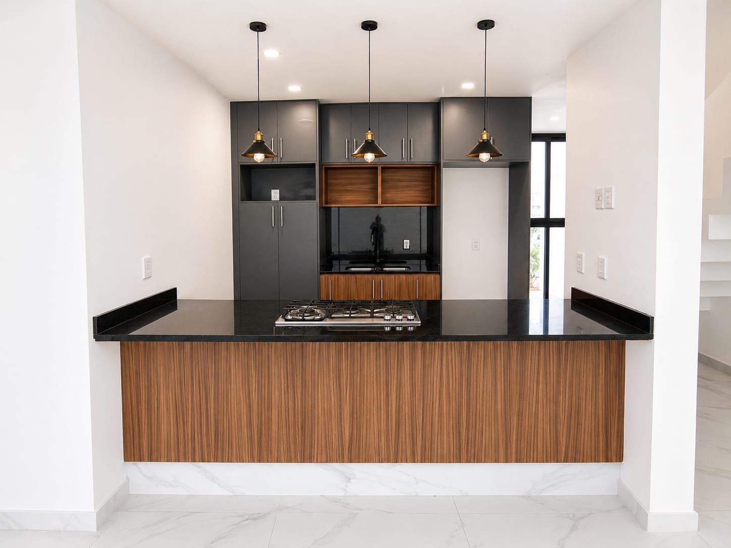 Cocina integral moderna